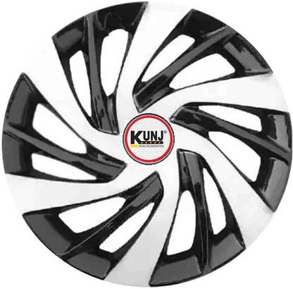 Kunj Autotech 13 Inch Wheel Cover Double Color Ertiga Wheel Cover For Universal For Car Universal For Car