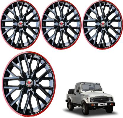 CuboDePlato Delta Black For 15In Ertiga TYPE 2 Wheel Cover For Maruti Ertiga 1.5 ZDI Plus Diesel