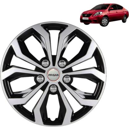 PRIGAN Sunny Vision Silver Black 15 INCH Wheel Cover For Nissan Sunny