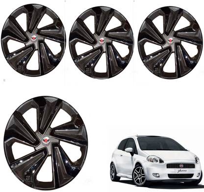 CuboDePlato Corona DC For 14In Fiat Punto Wheel Cover For Fiat Punto Emotion 1.4L
