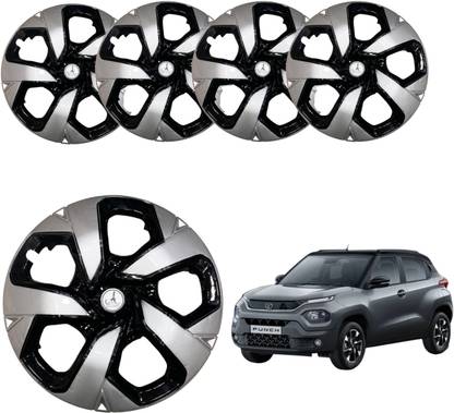 KYZO CAR WHEEL CAP/ WHEEL COVER "DOUBLE COLOUR" TATA PUNCH 15 INCHI Wheel Cover For Tata S60 T6