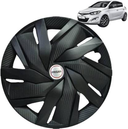 PRIGAN i20 Eagle Matte Black 14 INCH Wheel Cover For HYUNDAI i20