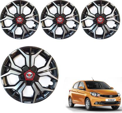 CuboDePlato SharpDc Wheel Cover 14In Tiago Wheel Cover For Tata Tiago 1.2 Revotron XZ