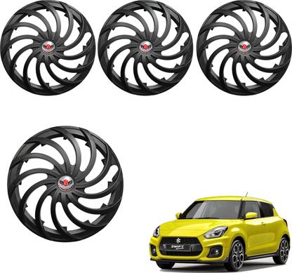 CuboDePlato snac black Wheel Cover For Maruti Swift VXI