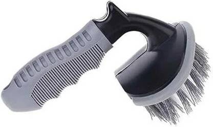 NAKSHT Car Tyre Cleaning Brush Scrubber with Antislip Handle 1 ml Wheel Tire Cleaner