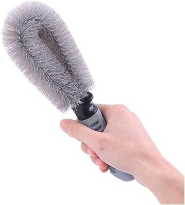 VALLIANZ car rim wheel cleaning brush using for car,bike,truck and home appliances etc. 1 ml Wheel Tire Cleaner