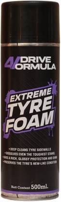 AUTO PICKUP High Quality 4 Drive Formula For Extreme Tyre Foam Spray 500 ml Wheel Tire Cleaner