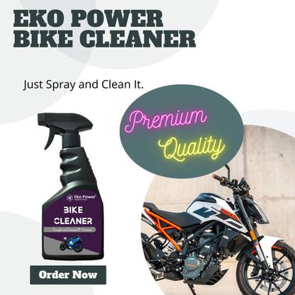 Eko Power Bike Cleaner and Shiner for mud, dust, dark spot liquid remover 450 ml Wheel Tire Cleaner