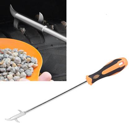 omkarzone 2 in 1 Car Tire Stone Cleaning Hook, Auto Remover Tire Groove Stones 1.6 L Wheel Tire Cleaner