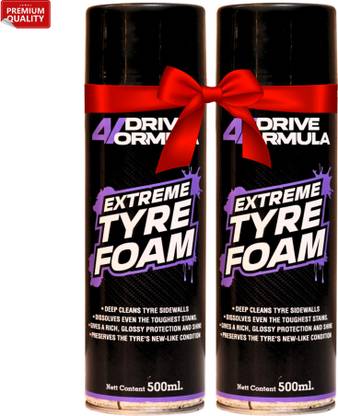 AUTO PICKUP Premium 1+1 Combo Pack Extreme Tyre Foam 500 ml Wheel Tire Cleaner