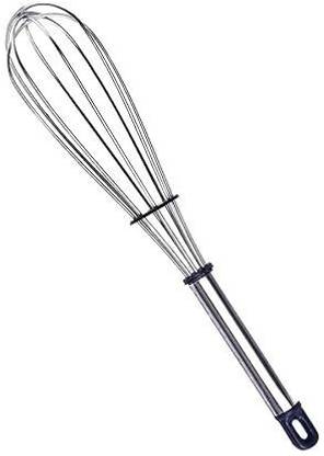 paresh Multiuses Stainless Steel Kitchen Utensil Wire Whisk, Egg Beater -Silver Stainless Steel Balloon Whisk