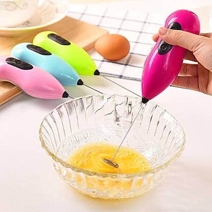 Know Show Foam Maker Hand Blender Mixer Whisker Coffee Latte Espresso Cappuccino Lassi Plastic Ball Whisk