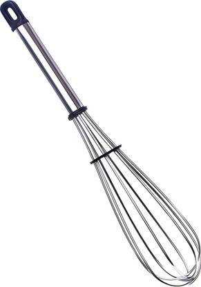 Oblivion Kitchen Stainless Steel Hand Whisk (Silver) Stainless Steel Cage Whisk