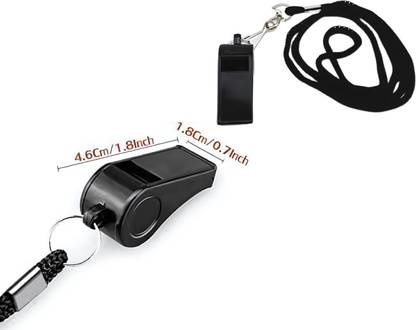 WEKTU Premium Sports Whistle/Plastia/With Pea/Multipurpose Use/1 Pea Whistle