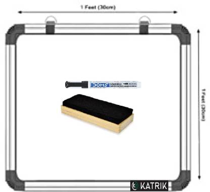 katrik Regular WOODEN Whiteboards and Duster Combos