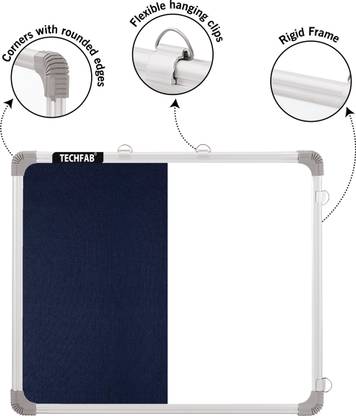 Techfab Magnetic Whiteboards and Duster Combos