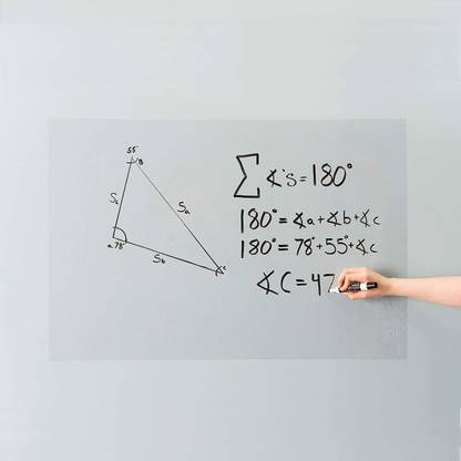 JILMAJ Wall Stick Contact Paper Sheets Writing Board for Home_ (3 Meter) Transparent board