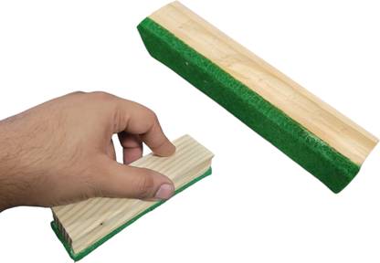 Definite Non Magnetic Wooden Duster Big Grip Duster for Teachers in School Colleges 15 Cm x 3.5 Cm Wooden 13 cm x 5 Cm Blackboards