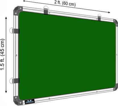 Preha Reversible 1.5X2 Ft., Double Sided White Board and Chalk Board, Pack Of 1 Whiteboards