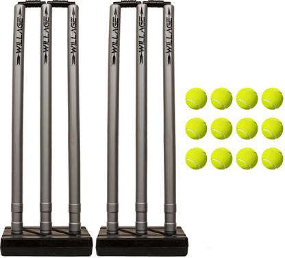 WILLAGE Cricket Wickets , Cricket Stump , Cricket Wickets Plastic , Plastic Wickets