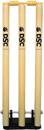 DSC Spring And Iron Base Cricket Stumps Set