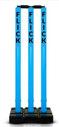 Flick Heavy Plastic Cricket Stumps Set
