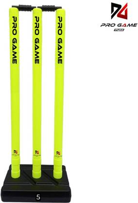 Pro Game Cricket Plastic Stump Stand Wicket Stump Cricket Stump Full Size (600-700 g)