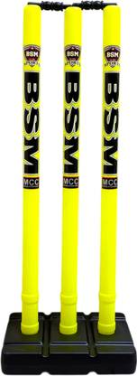 BSM HARD PLASTIC STUMP SET WITH CLEAR BAG