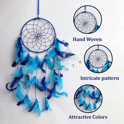 PNASGL Home Decor, Dream Catcher Wall Hanging for Bedroom Balcony Feather Dream Catcher Feather Dream Catcher