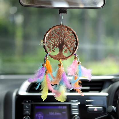 DULI Dream catcher Tree Car Hanging Wall Hanging for Home Balcony Garden Decor Decorative Showpiece  -  20.32 cm
