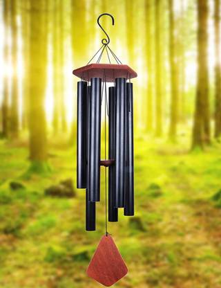 PARADIGM pictures Aluminium, Wood Windchime