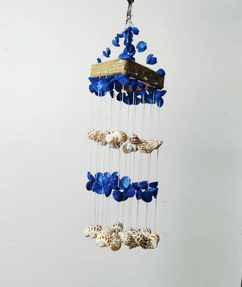 shellkrafts shell wind chime Jute Windchime