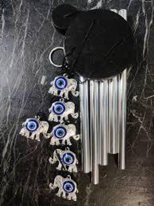 BZILO Evil Eye Windchime for Rooms Wall Hangings Decorative Home Design May vary U3 Polyresin Windchime