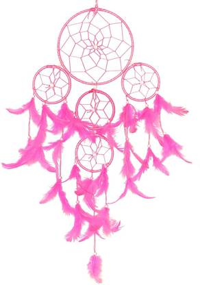 Puci Traditional Indian wall Art Handmade Dream Catcher for Bedrooms,Wall Hanging Feather, Nylon, Wood Dream Catcher
