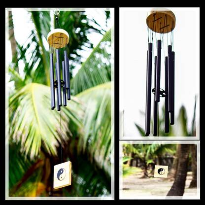 Lilone Aluminium, Wood Windchime