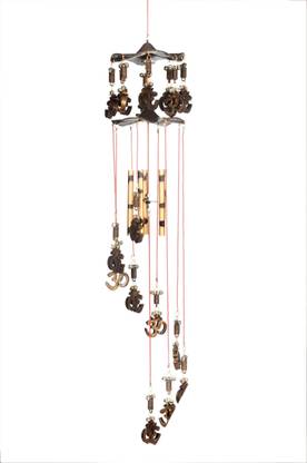 Lucky N Awesome Om Wind Chimes Sound for Home Décor,Wall Hanging,Gift,Soundbells Aluminium Windchime