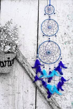 ILU Dream Catcher Home Decor Handmade Wall Hanging for Bedroom Balcony Garden Party Feather Dream Catcher