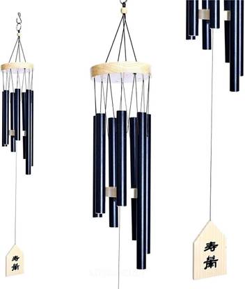 NATURAL MELODY 7 Pipe Metal Wind Chimes Aluminium Windchime