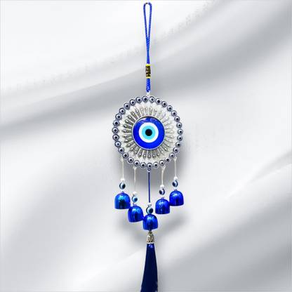 zonezer best evil eye to attract positive energy and deflect harm Aluminium Windchime Aluminium Windchime