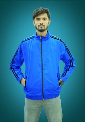 UNSULLY Trending Windcheater Stylish Full Sleeves Water Resistant Winter Sports Jacket Colorblock Men Wind Cheater