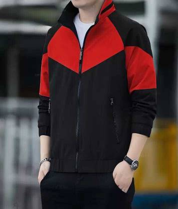 Mia Fashion Mens Windcheater Jacket For Summer Solid Men Wind Cheater