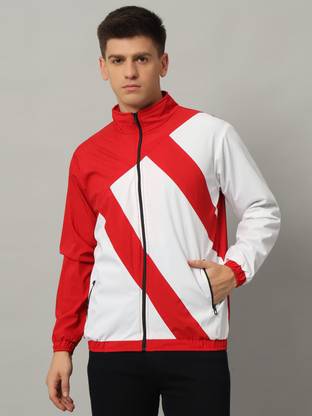 KGARMENTS Mens Sporty Windcheater Jacket (For Rain and Winter) Solid Men Wind Cheater