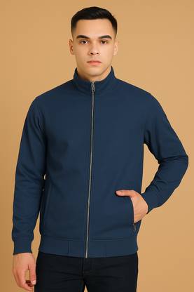 AWIBE Men Premium Solid Men Wind Cheater