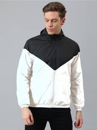Eddicted Eddicted Solid Colorblock Trending Men Wind Cheater For Winterwear Colorblock Men Wind Cheater