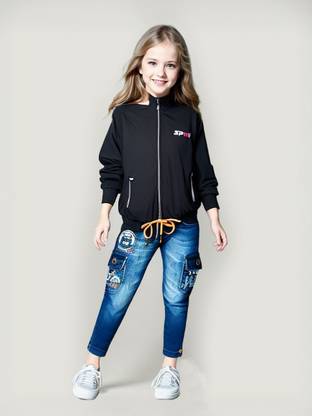 HKK HKK Kids Windcheaters Polyester Blend Jackets Boys & Girls Solid Boys & Girls Wind Cheater
