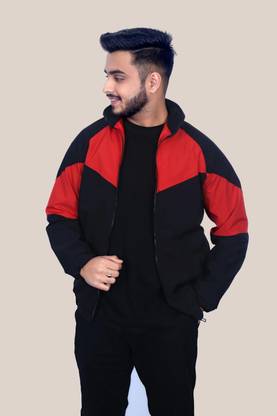 Caraba Solid Men Wind Cheater