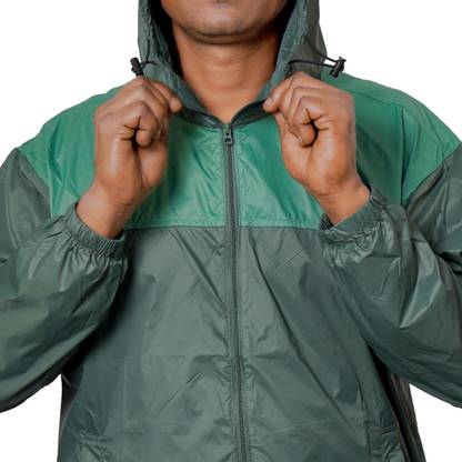 BMS TRADING Solid Men & Women Wind Cheater