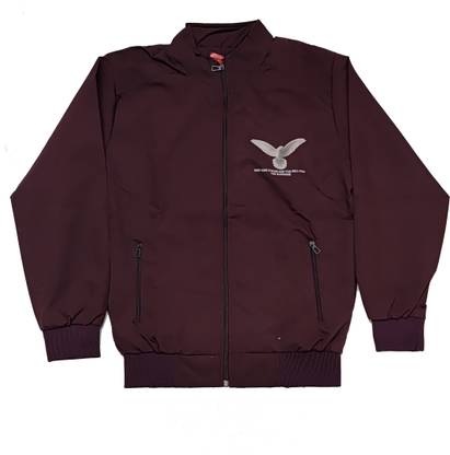 Omm Animal Print Men Wind Cheater