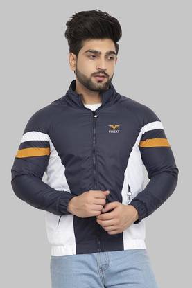 Finext Colorblock Men Wind Cheater
