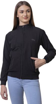 RIAN Self Design Women Wind Cheater